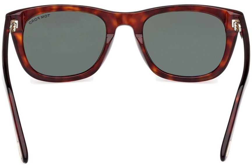 Zonnebril Tom Ford Kendel FT1076 54N Vierkant Havana