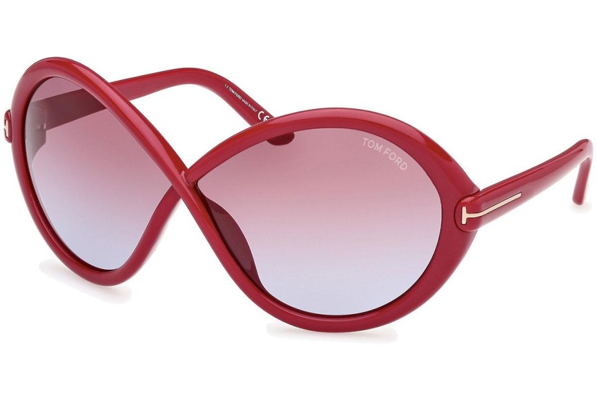 Zonnebril Tom Ford Jada FT1070 75Y Special Rood