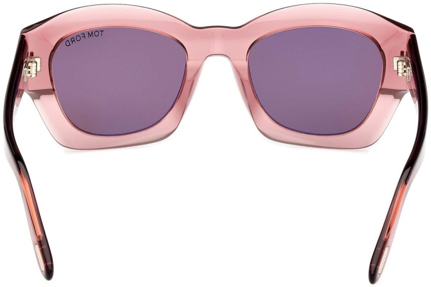 Zonnebril Tom Ford Guilliana FT1083 72E Vierkant Roze