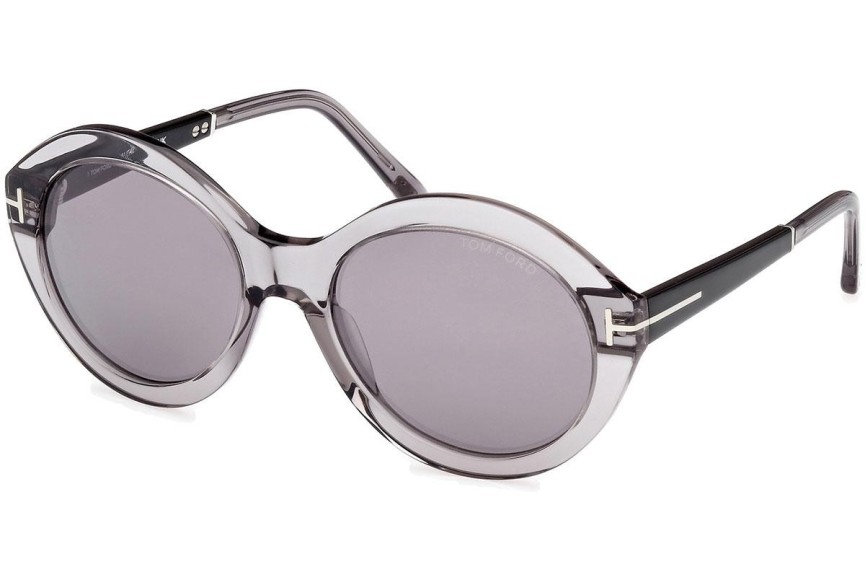 Zonnebril Tom Ford Seraphina FT1088 20C Ronde Grijs