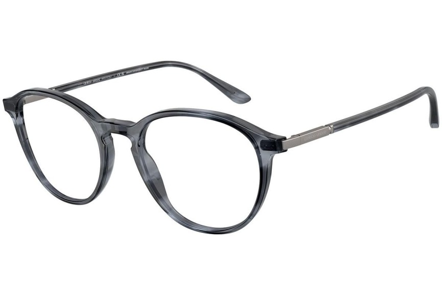 Brillen Giorgio Armani AR7237 5986 Ronde Blauw