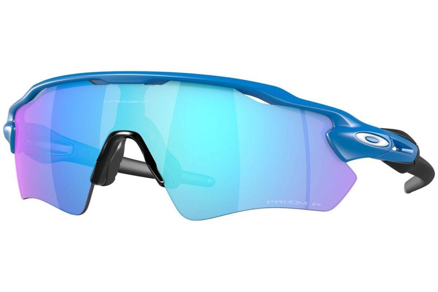 Zonnebril Oakley Radar EV Path OO9208 9208F1 Polarized Panorama | Shield Blauw