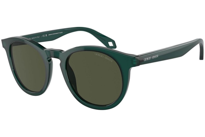 Zonnebril Giorgio Armani AR8192 604431 Ronde Groen