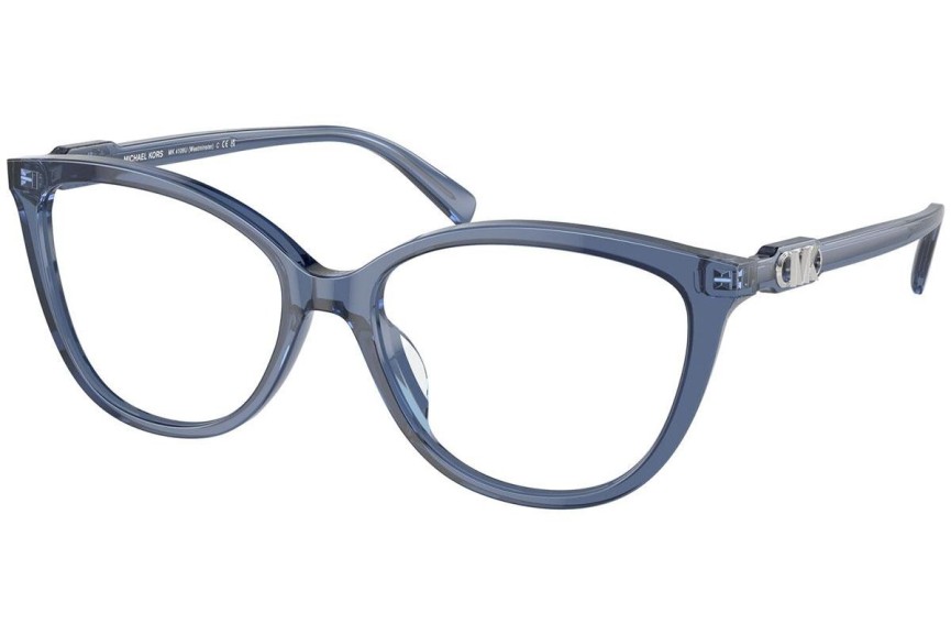 Brillen Michael Kors Westminster MK4109U 3956 Cat Eye Blauw