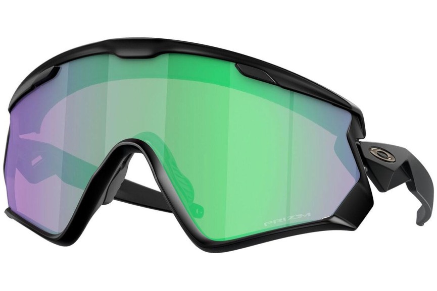 Zonnebril Oakley Wind Jacket 2.0 OO9418 941828 Panorama | Shield Zwart