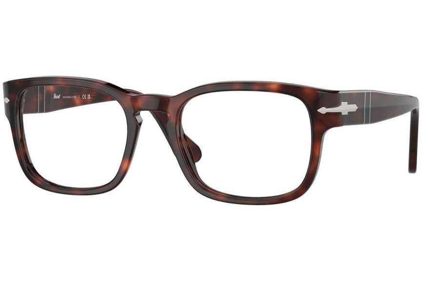 Brillen Persol PO3334V 24 Rechthoekige Havana