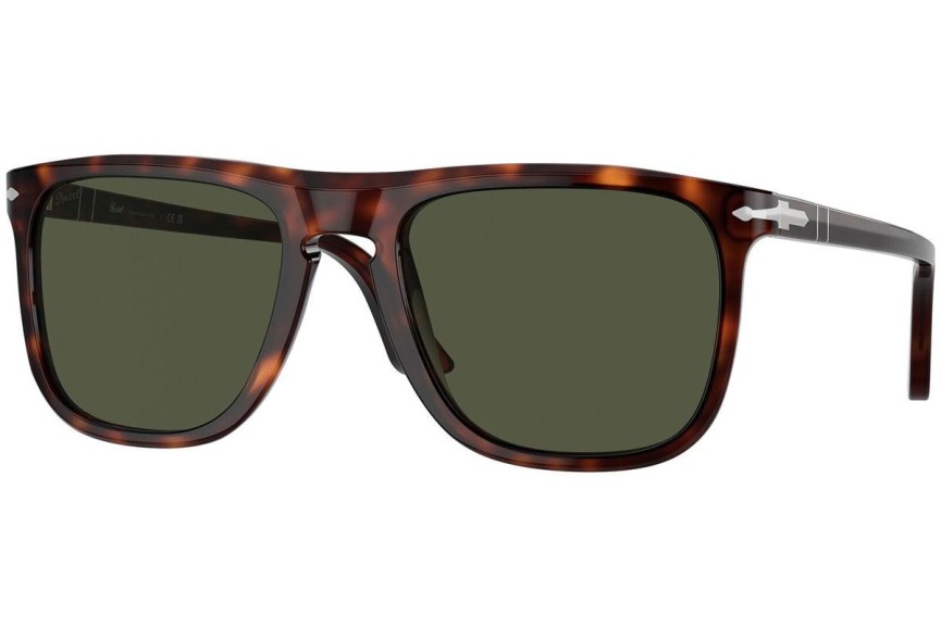 Zonnebril Persol PO3336S 24/31 Vierkant Havana