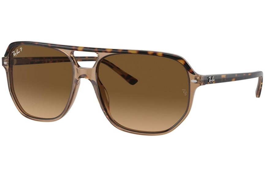 Zonnebril Ray-Ban RB2205 1292M2 Polarized Pilot Bruin