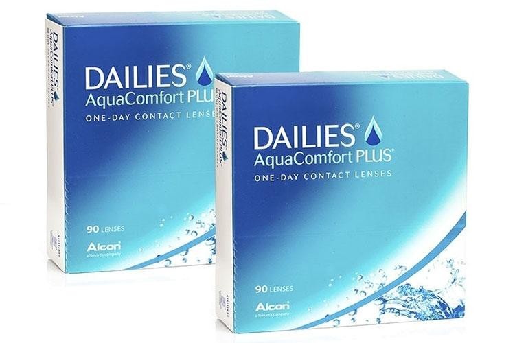 Contactlenzen Dagelijks Dailies AquaComfort Plus (180 lenzen)