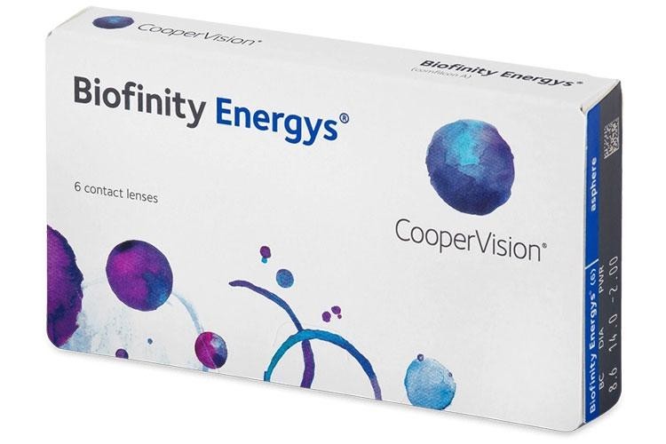 Contactlenzen Maandelijks Biofinity Energys (6 lenzen)