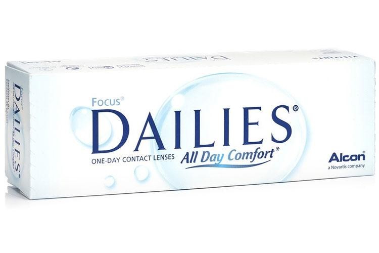 Contactlenzen Dagelijks Focus Dailies All Day Comfort (30 lenzen)