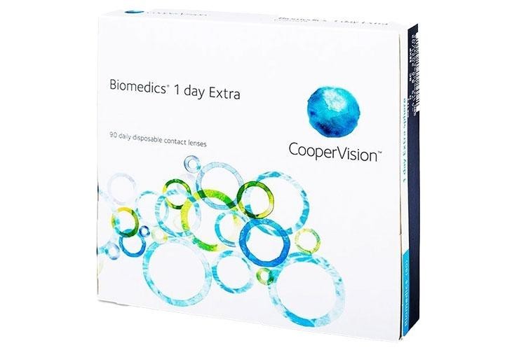 Contactlenzen Dagelijks Biomedics 1 Dag Extra (90 lenzen)