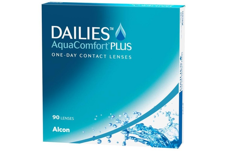 Contactlenzen Dagelijks Dailies AquaComfort Plus (90 lenzen)