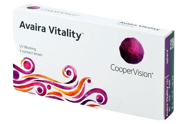 Contactlenzen Maandelijks Avaira Vitality (3 lenzen)