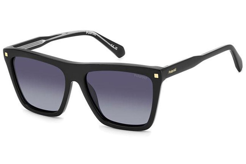 Zonnebril Polaroid PLD4164/S/X 807/WJ Polarized Flat Top Zwart