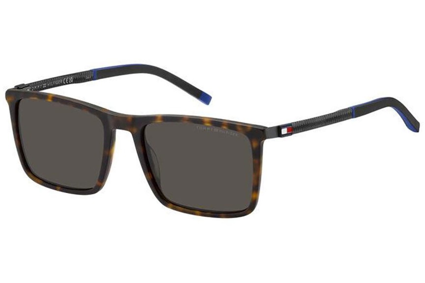 Zonnebril Tommy Hilfiger TH2077/S N9P/IR Rechthoekige Havana