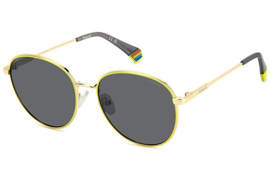 Zonnebril Polaroid PLD6215/S/X DYG/M9 Polarized Ronde Goud