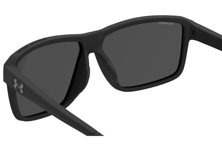 Zonnebril Under Armour UAKICKOFF/F 003/M9 Polarized Rechthoekige Zwart