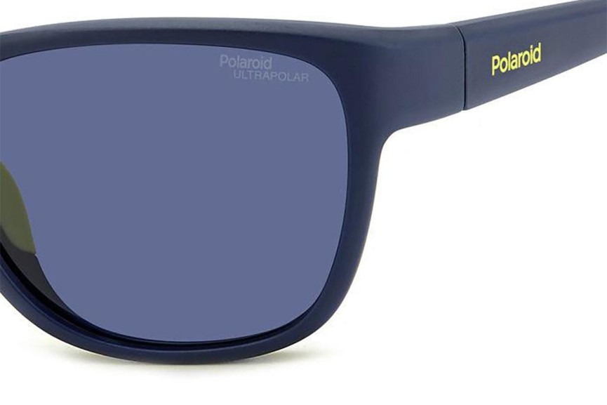 Zonnebril Polaroid PLD7051/S FLL/7I Polarized Rechthoekige Blauw