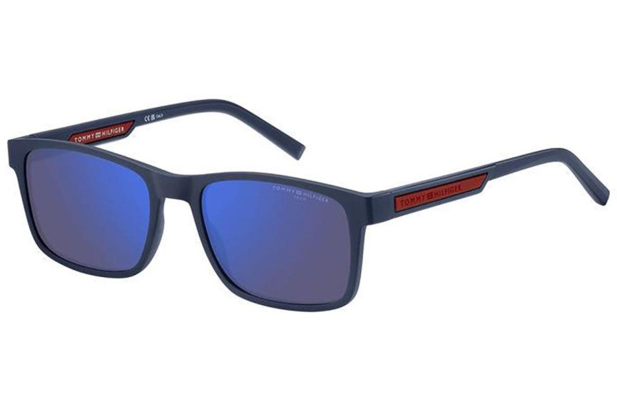 Zonnebril Tommy Hilfiger TH2089/S FLL/VI Rechthoekige Blauw