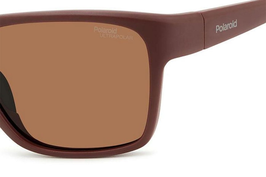 Zonnebril Polaroid PLD7052/S 7BL/47 Polarized Rechthoekige Rood