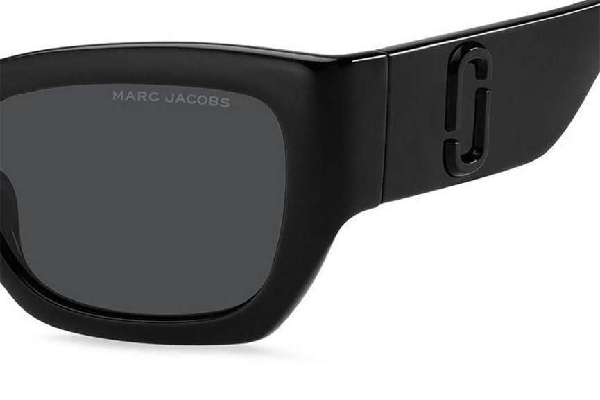 Zonnebril Marc Jacobs MARC723/S 807/IR Rechthoekige Zwart