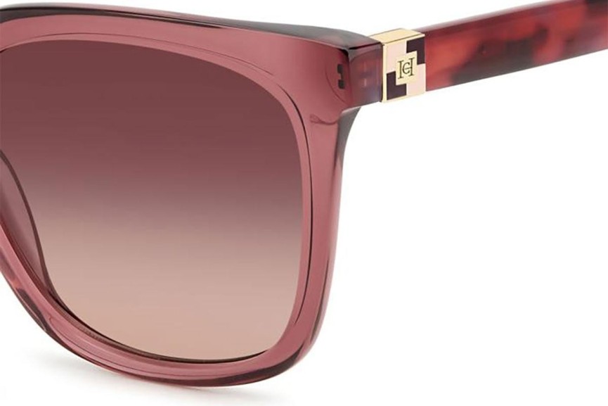 Zonnebril Carolina Herrera HER0236/S 82U/3X Vierkant Rood