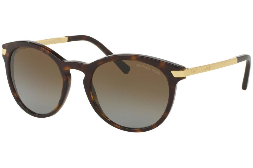 Zonnebril Michael Kors Adrianna III MK2023 3106T5 Polarized Ronde Havana