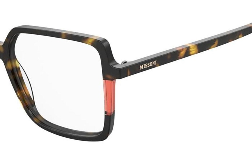 Brillen Missoni MIS0176 L9G Vierkant Havana