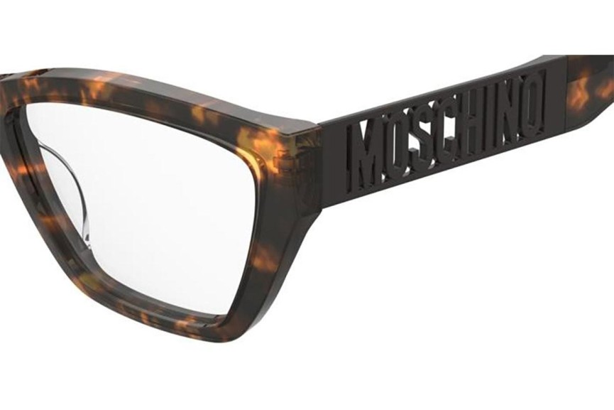 Brillen Moschino MOS634 086 Rechthoekige Havana