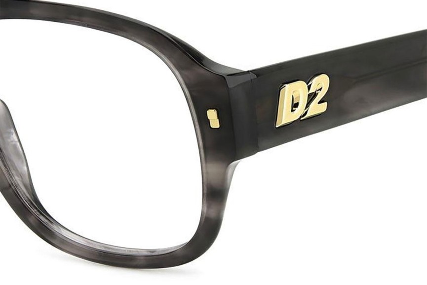 Brillen Dsquared2 D20125 2W8 Flat Top Grijs