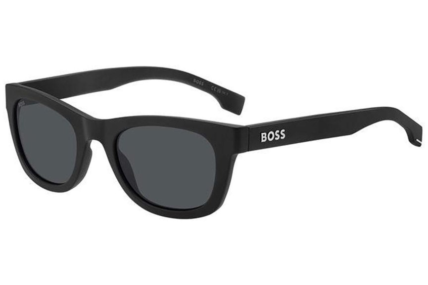 Zonnebril BOSS BOSS1649/S 80S/IR Rechthoekige Zwart