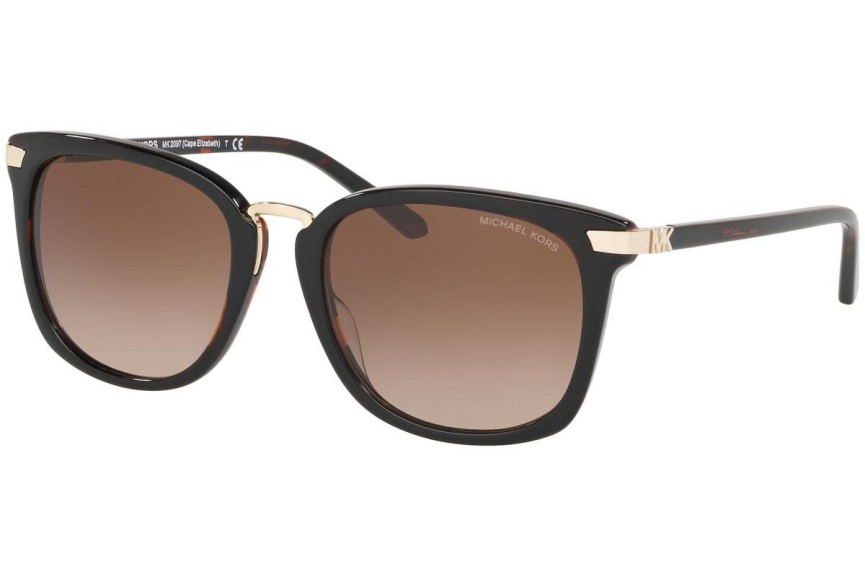 Zonnebril Michael Kors Cape Elizabeth MK2097 378113 Vierkant Havana