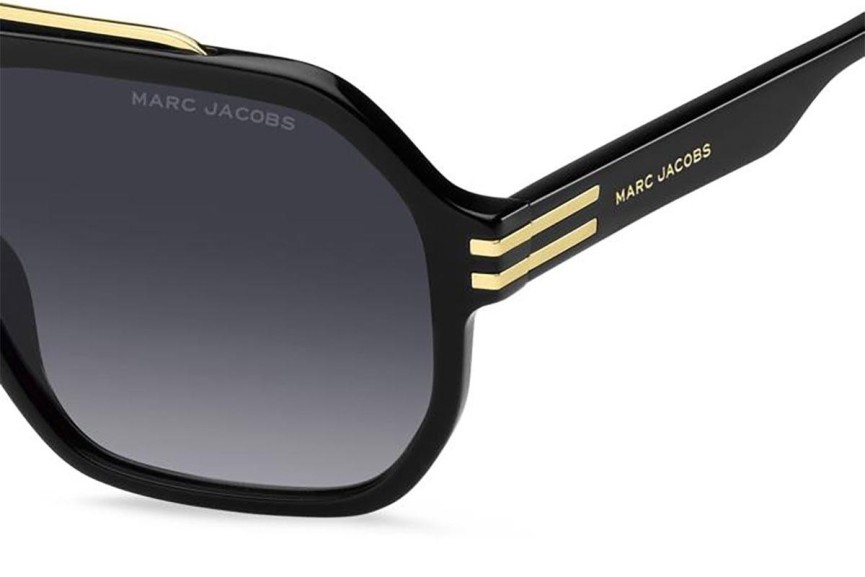 Zonnebril Marc Jacobs MARC753/S 807/9O Vierkant Zwart