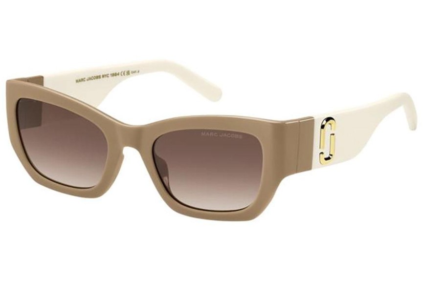 Zonnebril Marc Jacobs MARC723/S 10A/HA Rechthoekige Beige