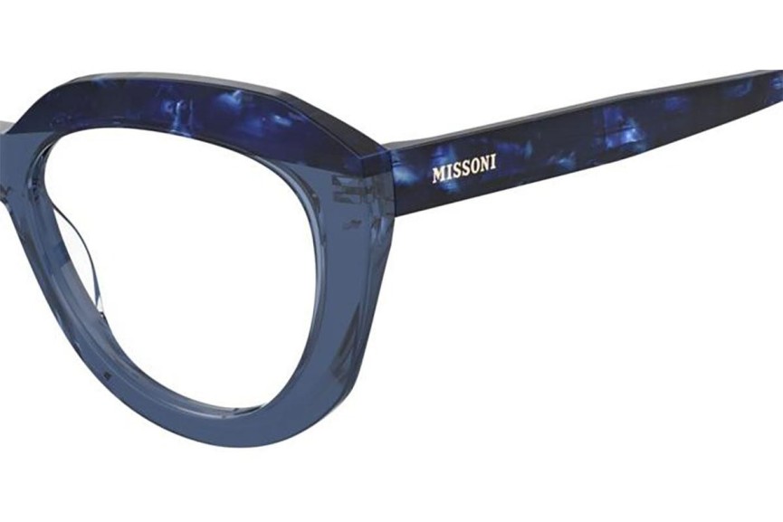 Brillen Missoni MIS0175 468 Cat Eye Blauw