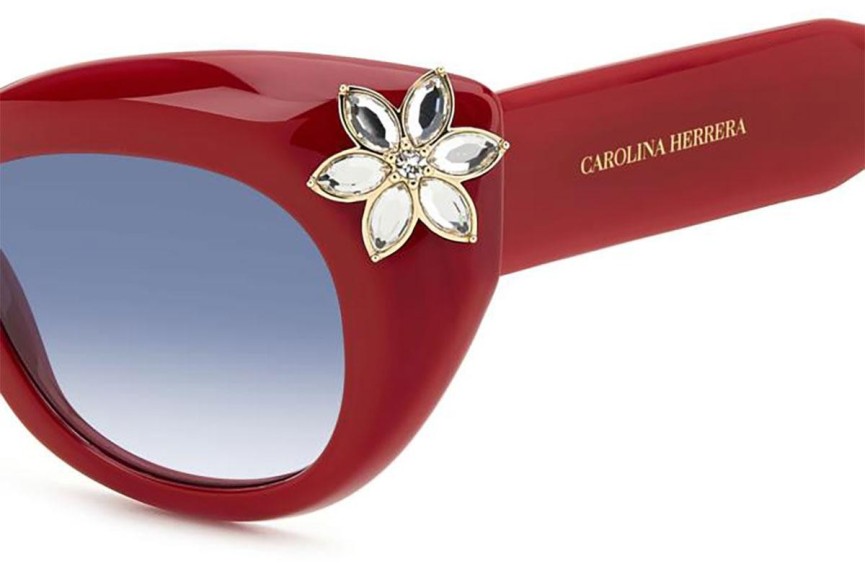 Zonnebril Carolina Herrera HER0215/S C9A/08 Cat Eye Rood