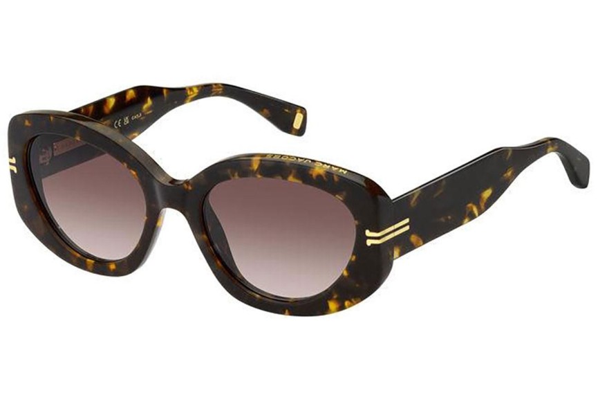 Zonnebril Marc Jacobs MJ1099/S 086/HA Ovaal Havana