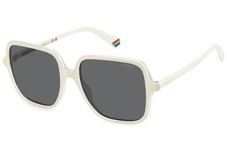 Zonnebril Polaroid PLD6219/S VK6/M9 Polarized Vierkant Wit