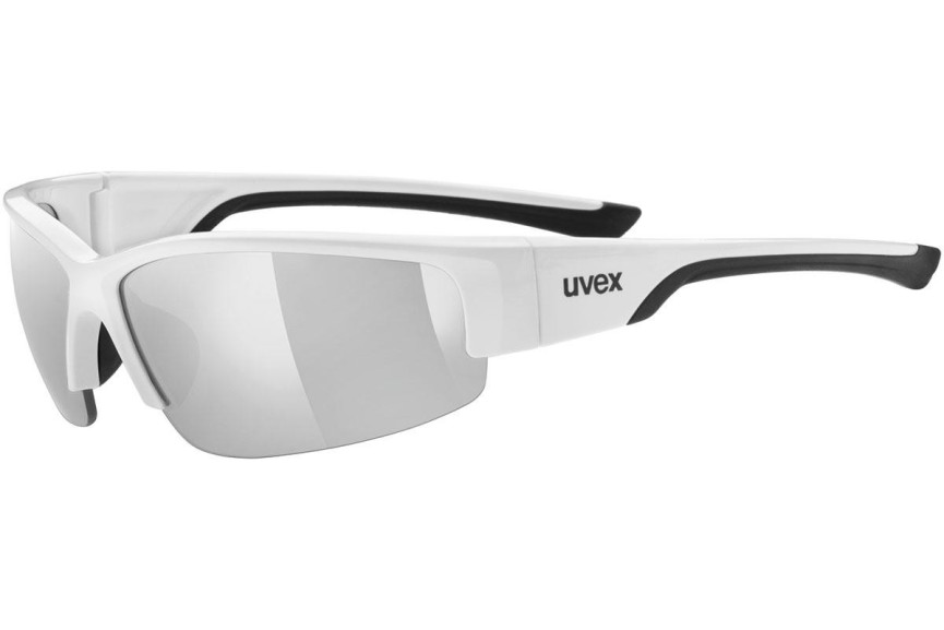 Zonnebril uvex sportstyle 215 White / Black S3 Rechthoekige Wit