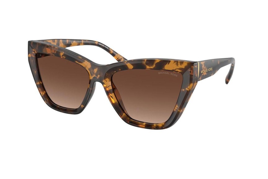 Zonnebril Michael Kors Dubai MK2211U 3006T5 Polarized Cat Eye Havana