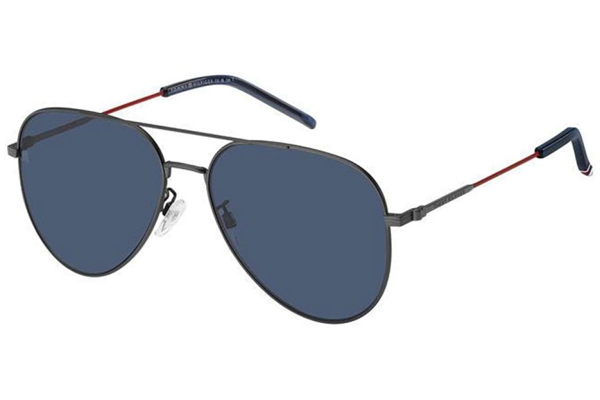 Zonnebril Tommy Hilfiger TH2111/G/S R80/KU Pilot Grijs