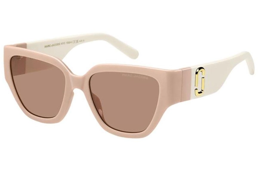 Zonnebril Marc Jacobs MARC724/S FWM/4S Rechthoekige Roze