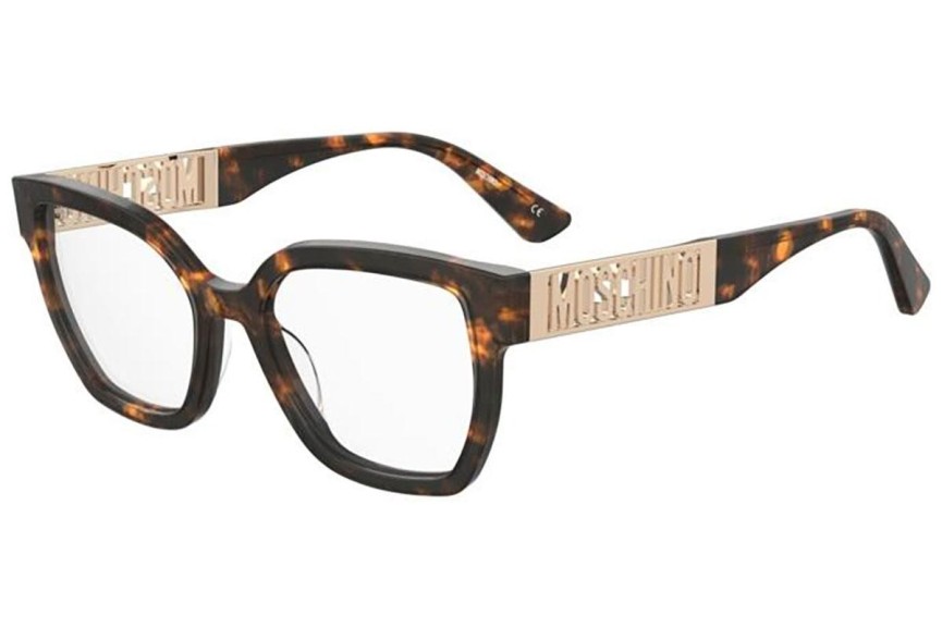 Brillen Moschino MOS633 086 Rechthoekige Havana