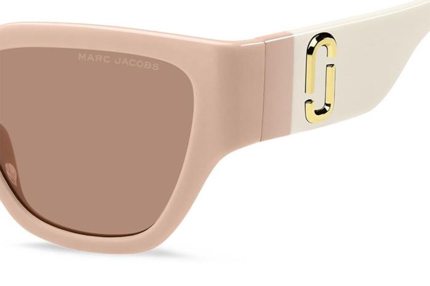 Zonnebril Marc Jacobs MARC724/S FWM/4S Rechthoekige Roze