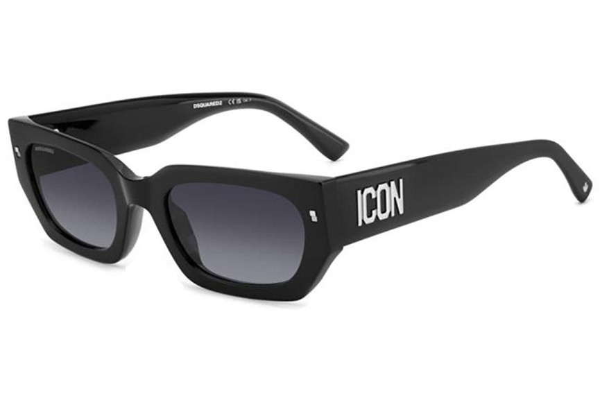 Zonnebril Dsquared2 ICON0017/S 807/9O Rechthoekige Zwart