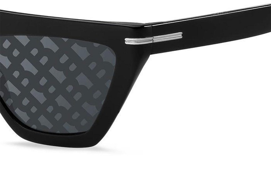 Zonnebril BOSS BOSS1609/S 807/MD Polarized Flat Top Zwart