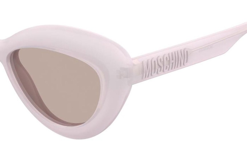 Zonnebril Moschino MOS163/S 35J/U1 Cat Eye Roze