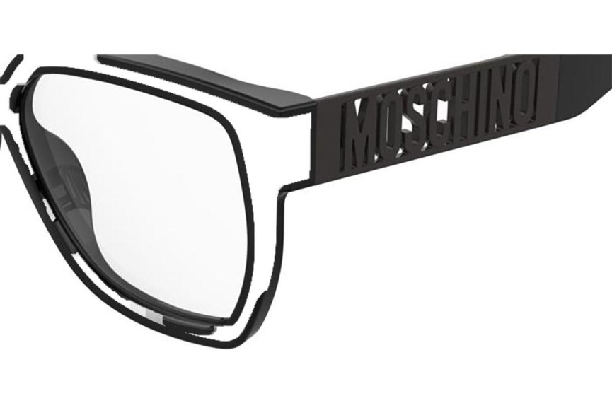 Brillen Moschino MOS633 807 Rechthoekige Zwart