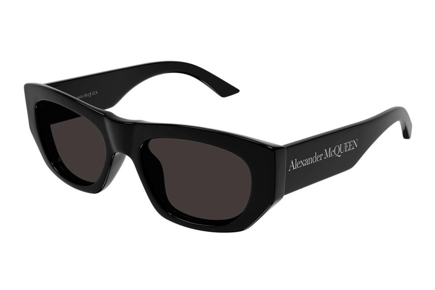 Zonnebril Alexander McQueen AM0450S 001 Rechthoekige Zwart